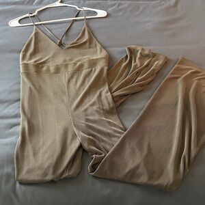 Forever 21 Olive Jumpsuit